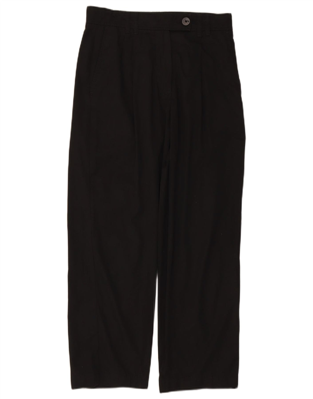 Calça Chino feminina MASSIMO DUTTI folgada UE 38 pequena W28 L26 preta