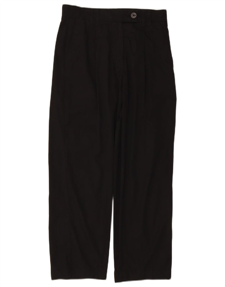 Calça Chino feminina MASSIMO DUTTI folgada UE 38 pequena W28 L26 preta