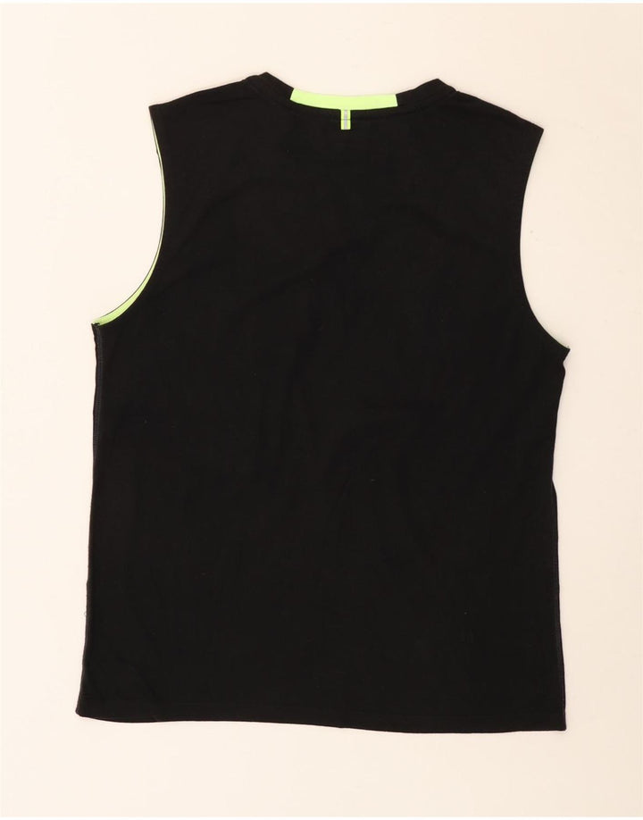Lotto Mens Life's Graphic Vest Top Médio Preto