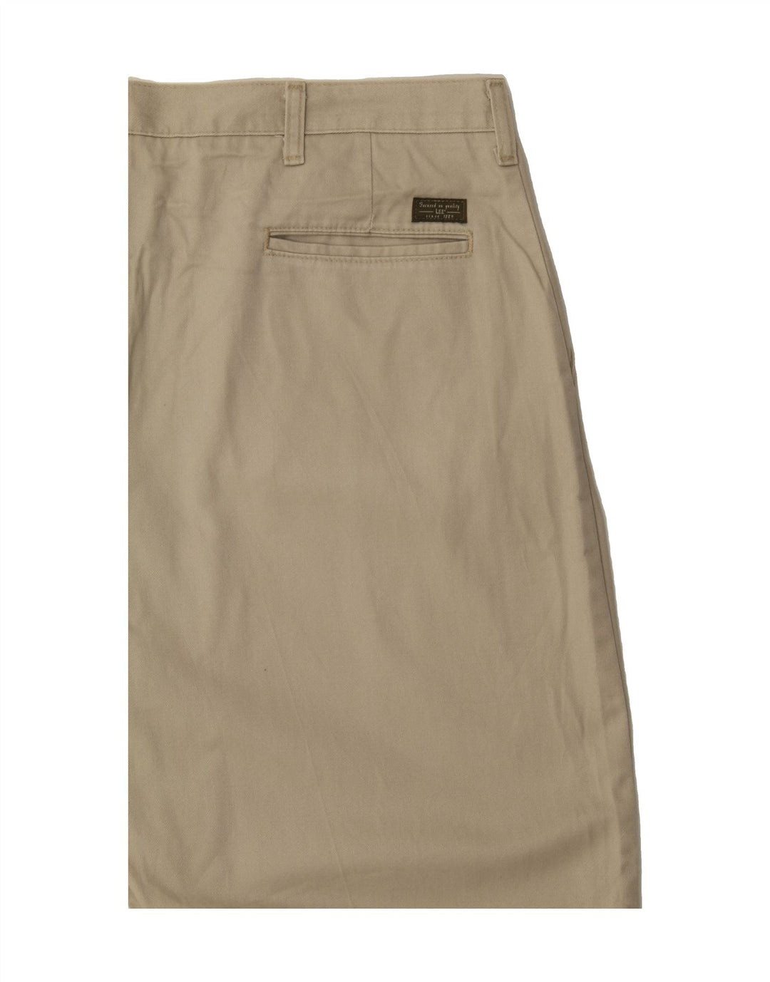 LEE Mens Straight Chino Trousers W42 L30 Beige Cotton Vintage Lee and Second-Hand Lee from Messina Hembry 