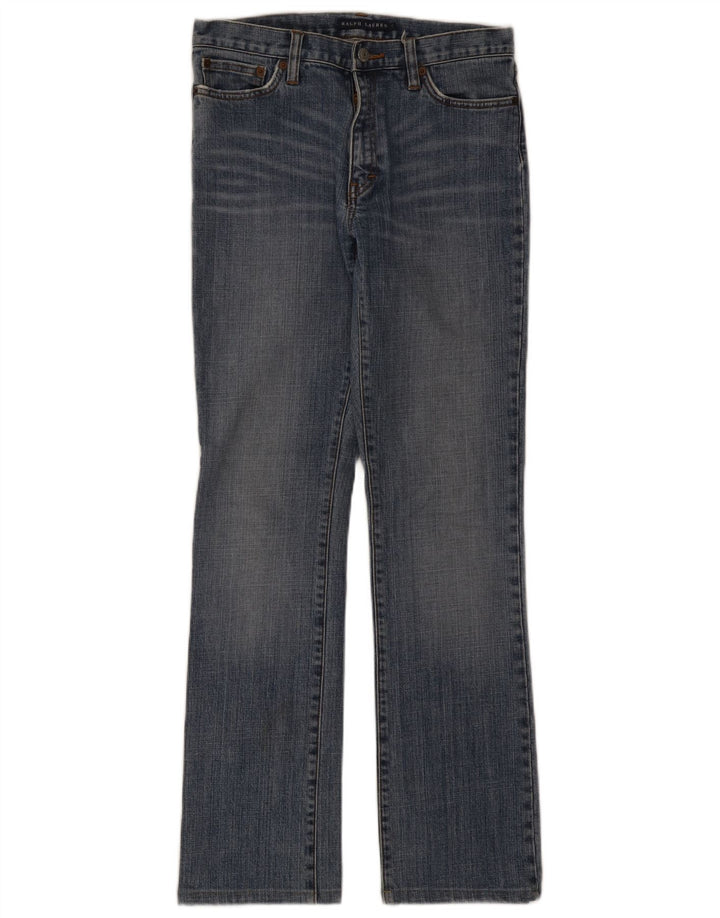 Jeans feminino Ralph Lauren Bootcut US 6 Médio W30 L30 Azul Algodão