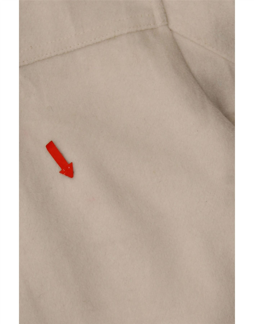 Jaqueta blazer feminina Zara com 4 botões UK 10 poliéster branco pequeno