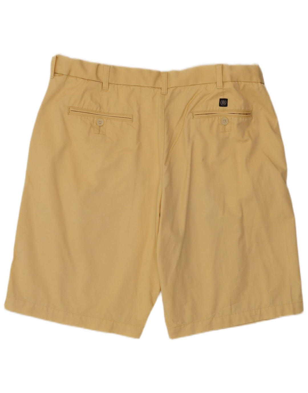 Shorts Chino masculino Marks & Spencer W36 grande algodão amarelo