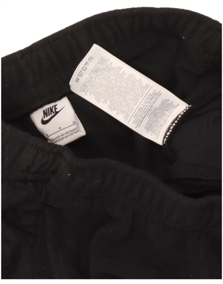 Nike Mens Treino Calças Joggers Pequeno Poliéster Preto