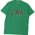 Camiseta masculina gráfica Gap Top verde médio