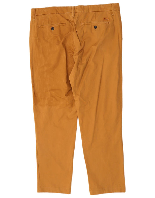 Calça Chino Masculina Timberland W36 L29 Marrom Algodão