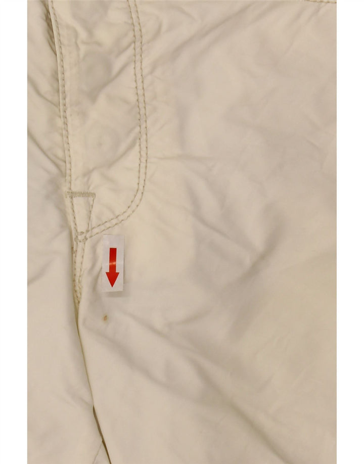 Roy Rogers Shorts feminino casual IT 48 XL W34 branco poliamida