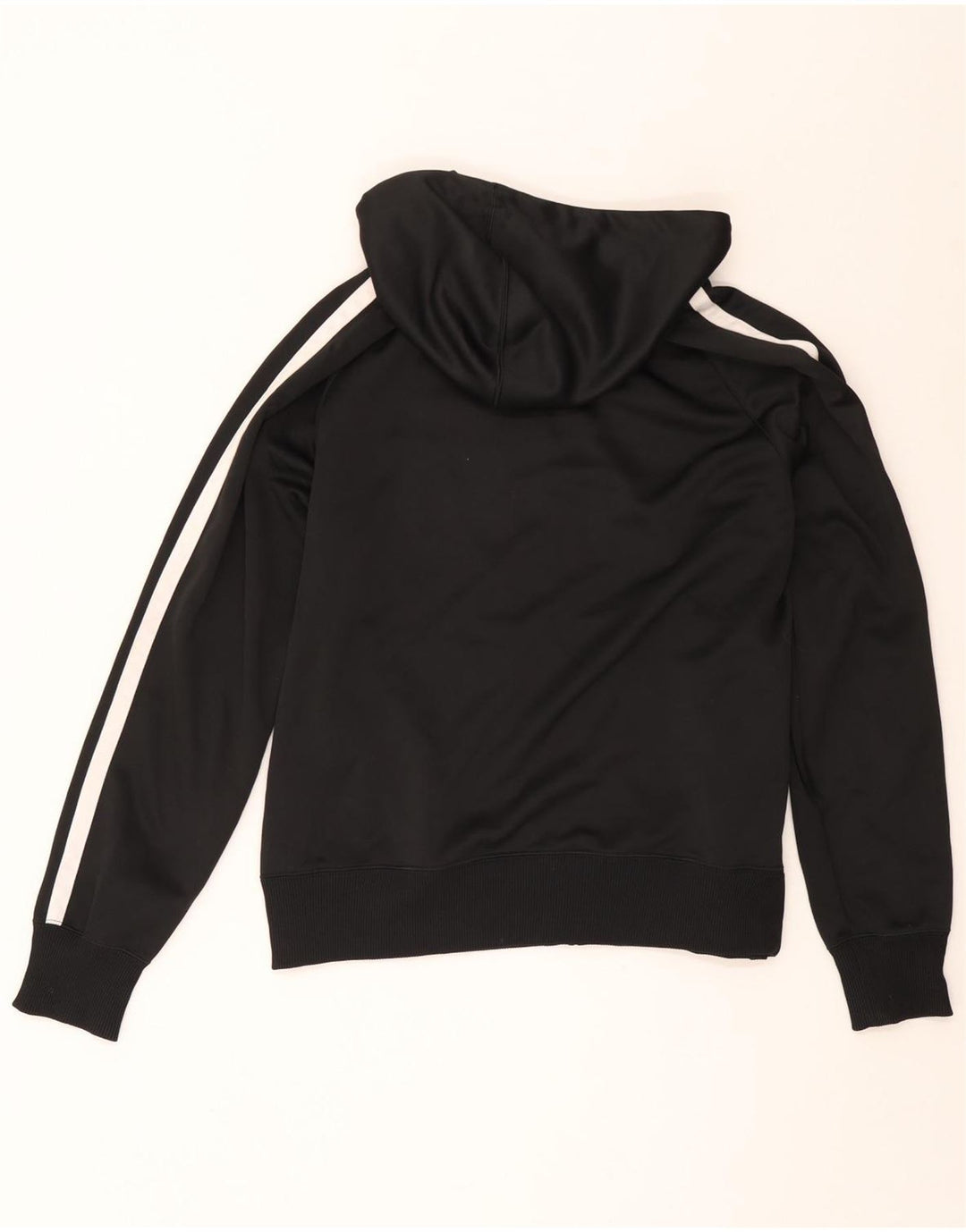 Suéter masculino Nike Air Zip com capuz grande preto colorido bloco de poliéster