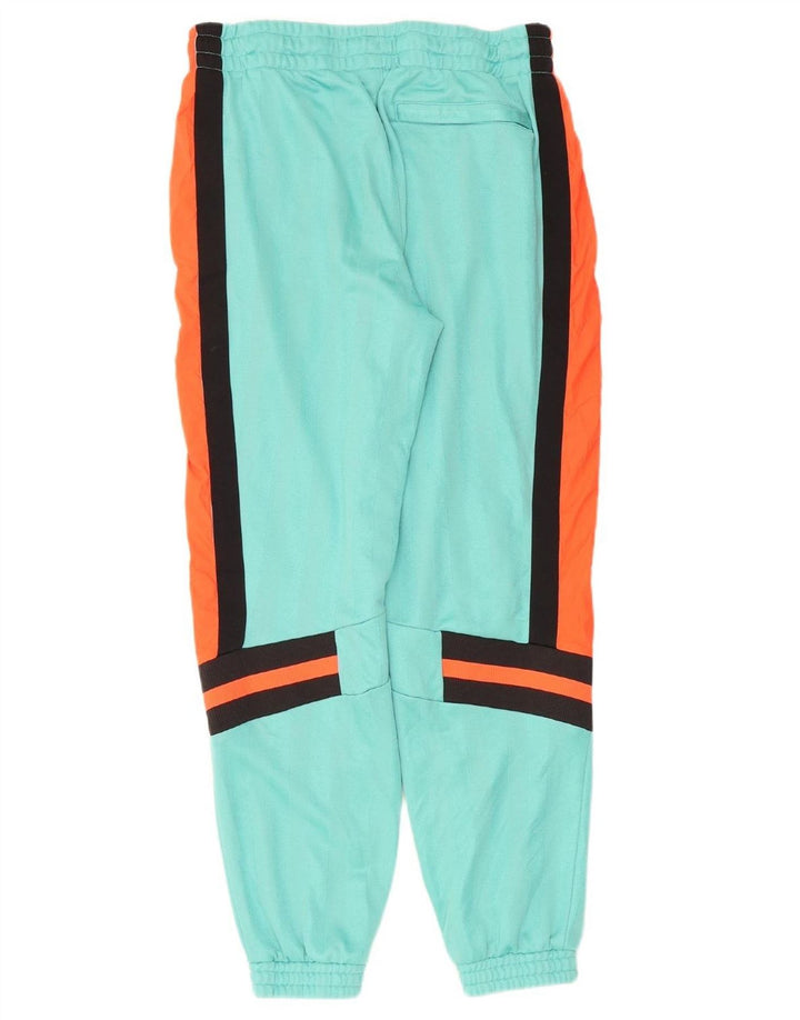 PUMA Womens Tracksuit Trousers Joggers UK 14 Medium Turquoise Colourblock Vintage Puma and Second-Hand Puma from Messina Hembry 