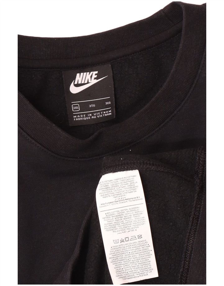 Moletom masculino Nike Jumper 3XL algodão preto