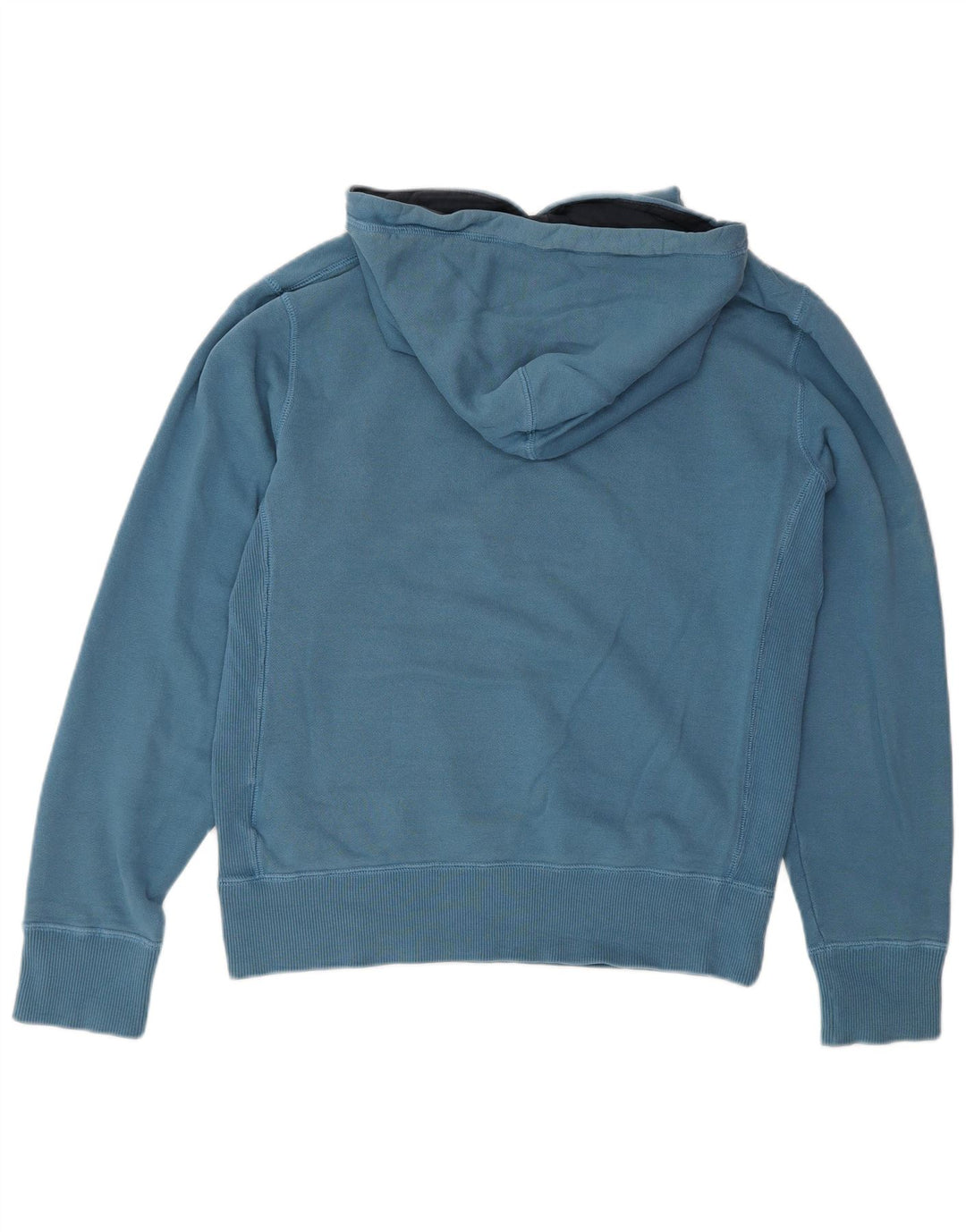 NIKE Mens Graphic Hoodie Jumper Pequeno Azul Algodão