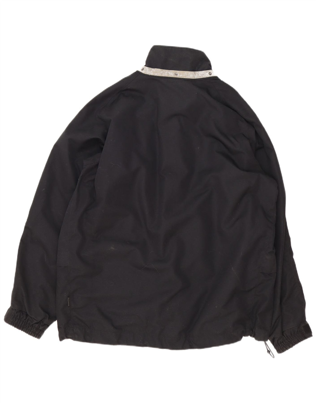 Jaqueta corta-vento masculina Helly Hansen de ajuste solto Reino Unido 40 poliéster preto grande