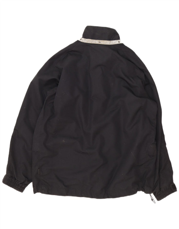 Jaqueta corta-vento masculina Helly Hansen de ajuste solto Reino Unido 40 poliéster preto grande
