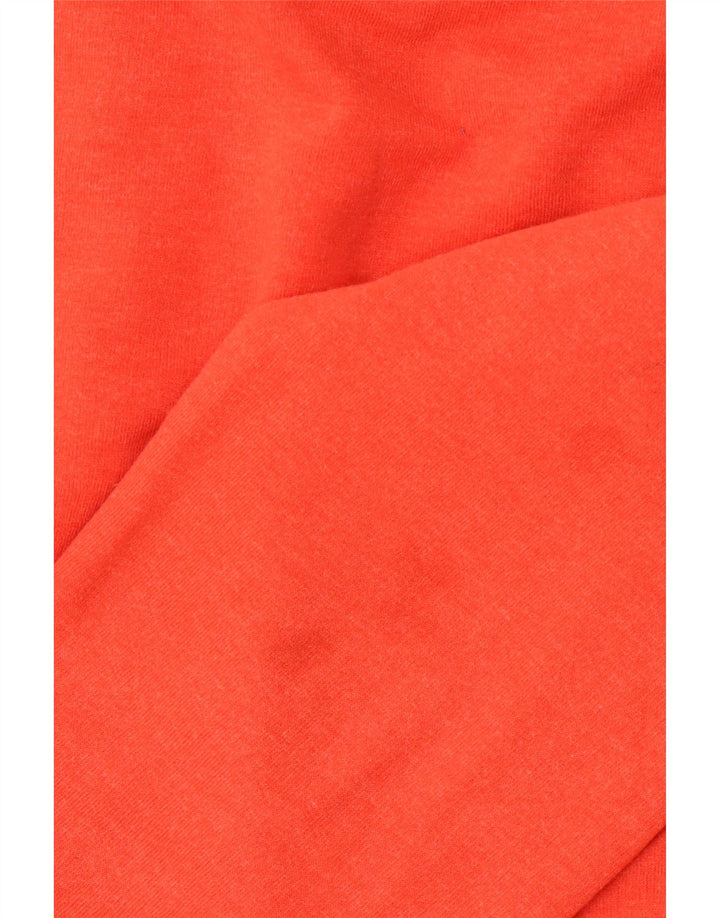 Suéter masculino JACK & JONES com gola redonda e algodão laranja grande