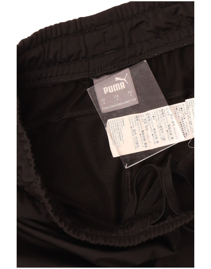 PUMA Womens Tracksuit Trousers Joggers UK 10 Small Black Polyester