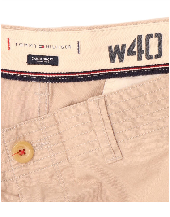 Shorts cargo masculino TOMMY HILFIGER W40 XL algodão bege