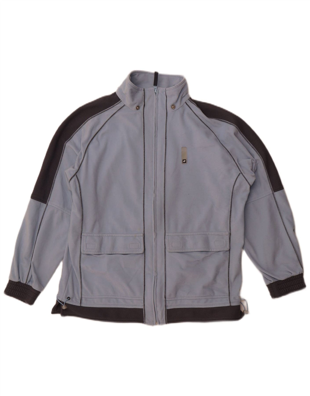 Lotto Mens Treino Top Jaqueta Grande Bloco Colorido Azul