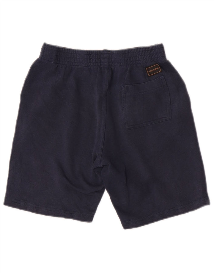 Shorts esportivos gráficos Volcom Boys 5-6 anos algodão azul marinho