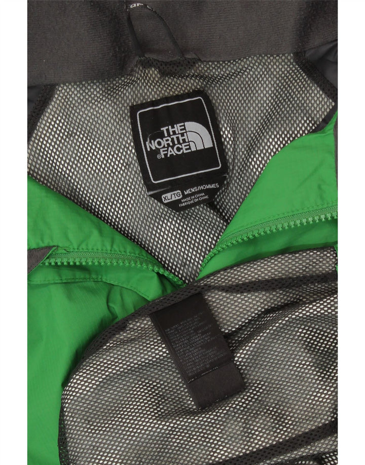 Jaqueta de chuva masculina com capuz THE NORTH FACE Reino Unido 42 XL verde nylon