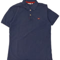 Polo masculino NAPAPIJRI pequeno azul marinho