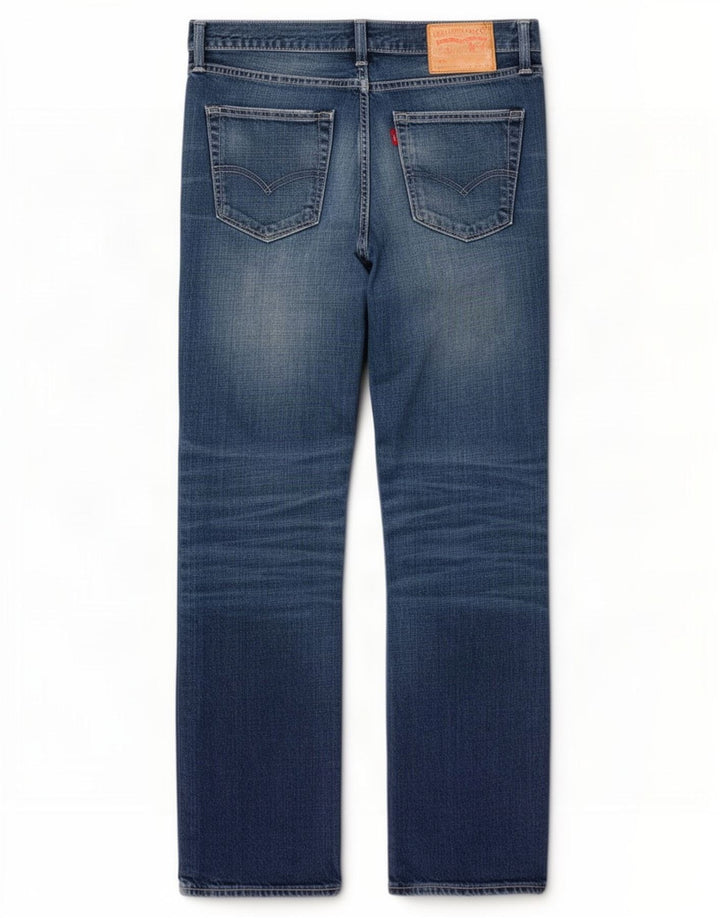 Levi's Masculino 527 Bootcut Jeans W34 L32 Azul Algodão