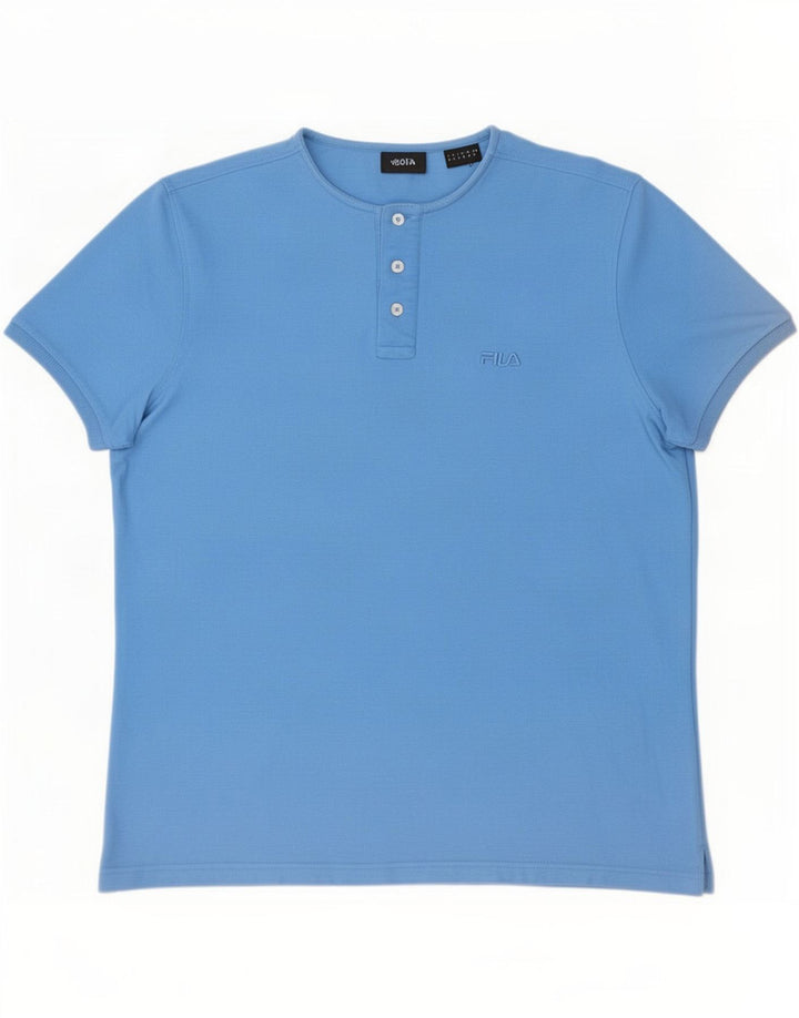 Fila Camiseta masculina Top Grande Azul