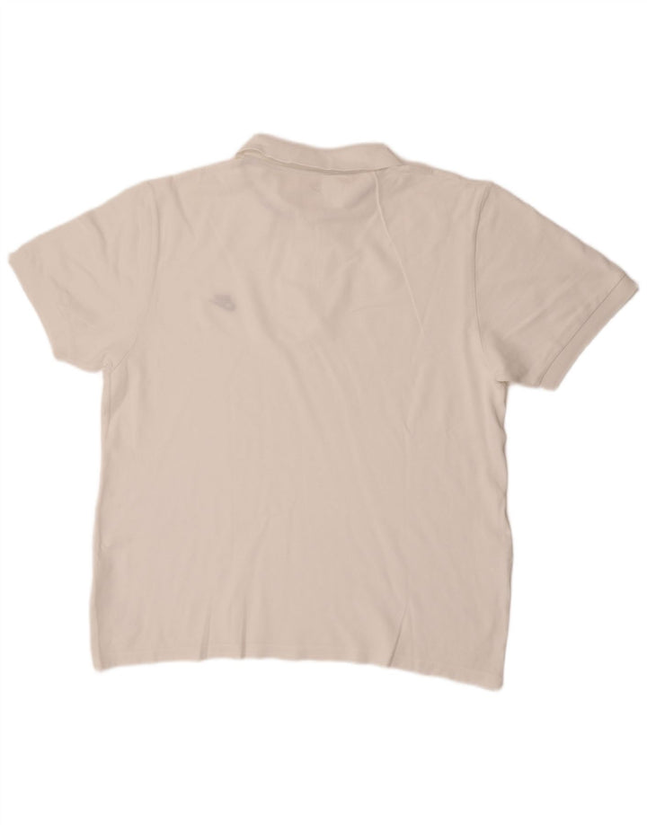 Camisa polo masculina Nike XL algodão branco