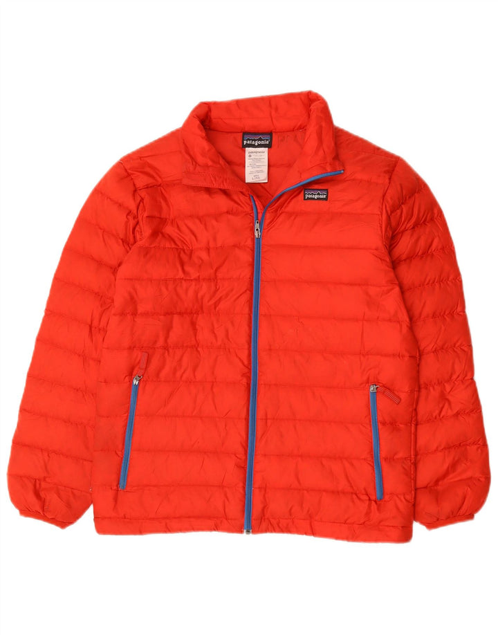 Casaco acolchoado Patagonia Boys 11-12 Anos Grande Poliéster Vermelho