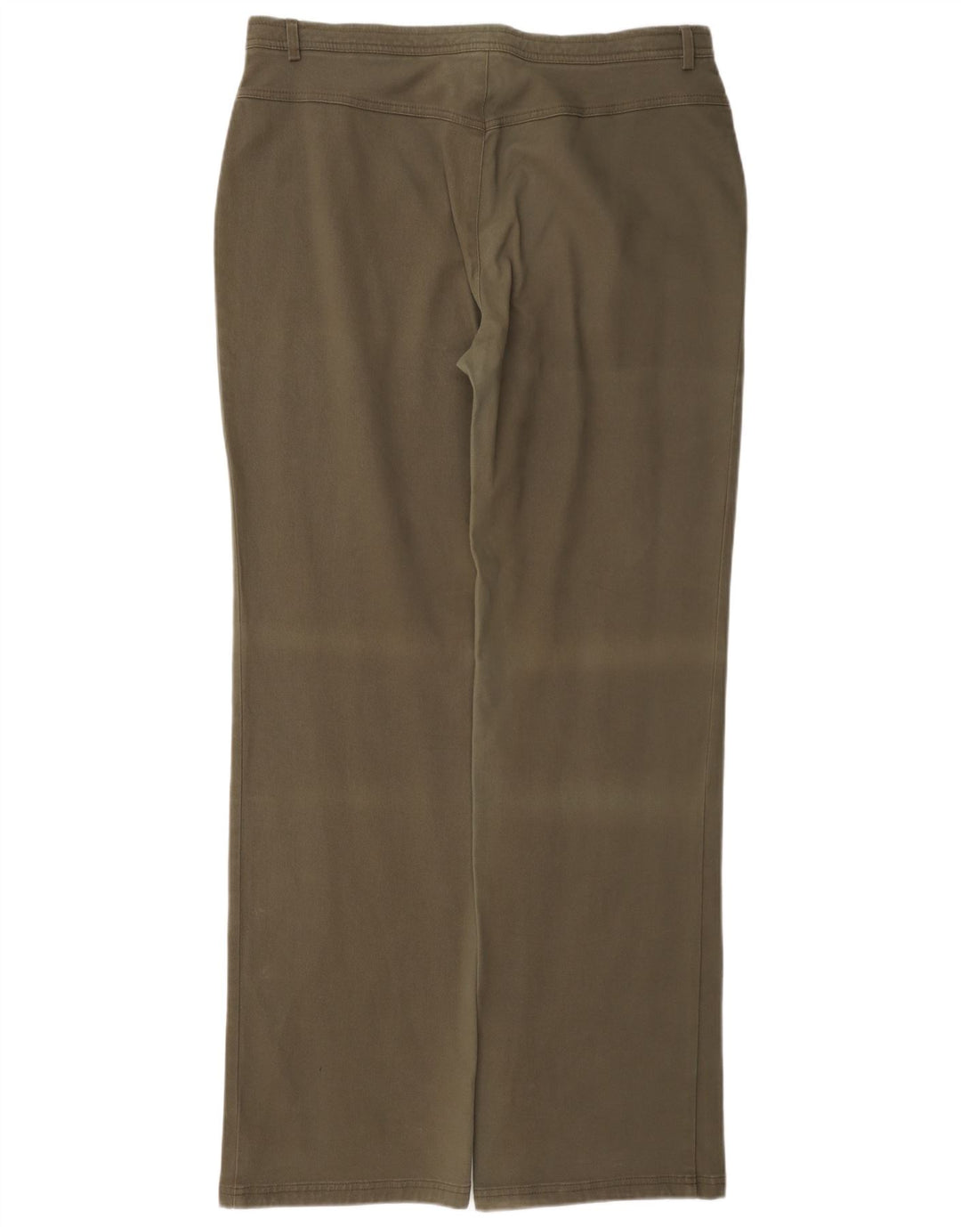 Calça chino feminina Perte by Krizia reta regular W34 L33 cáqui