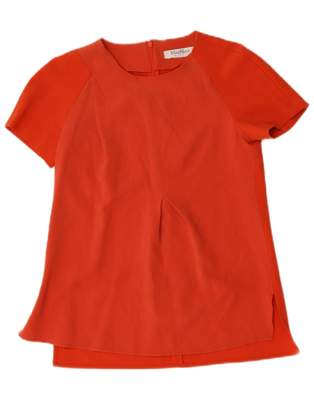 Blusa feminina MAX MARA UK 12 vermelho médio