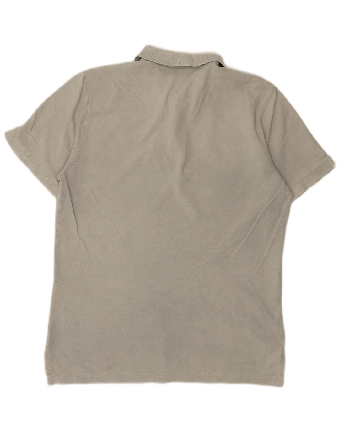 Camisa polo masculina Nike algodão cinza médio