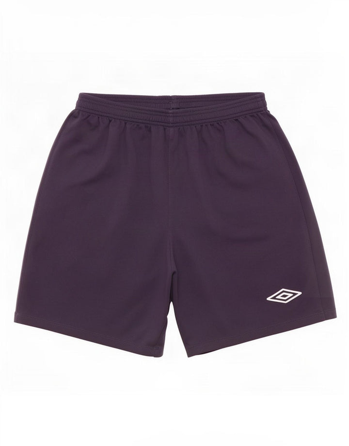 Shorts esportivos masculinos Umbro grandes poliéster azul marinho