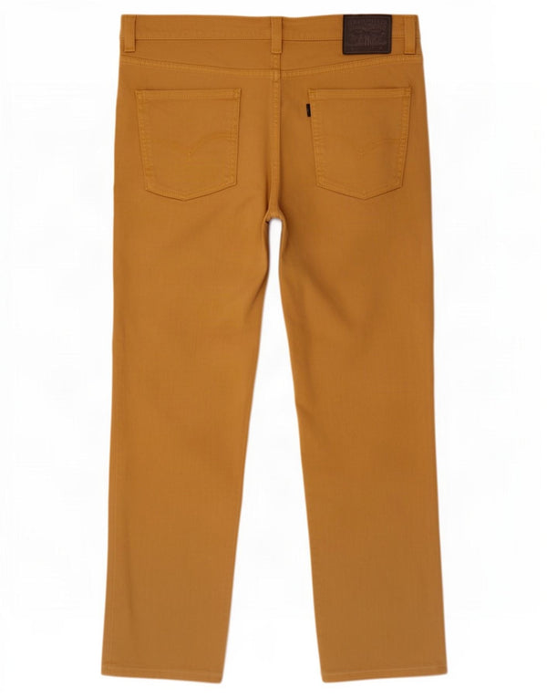 Calça Levi's Masculina 511 Slim Casual W34 L32 Algodão Bege
