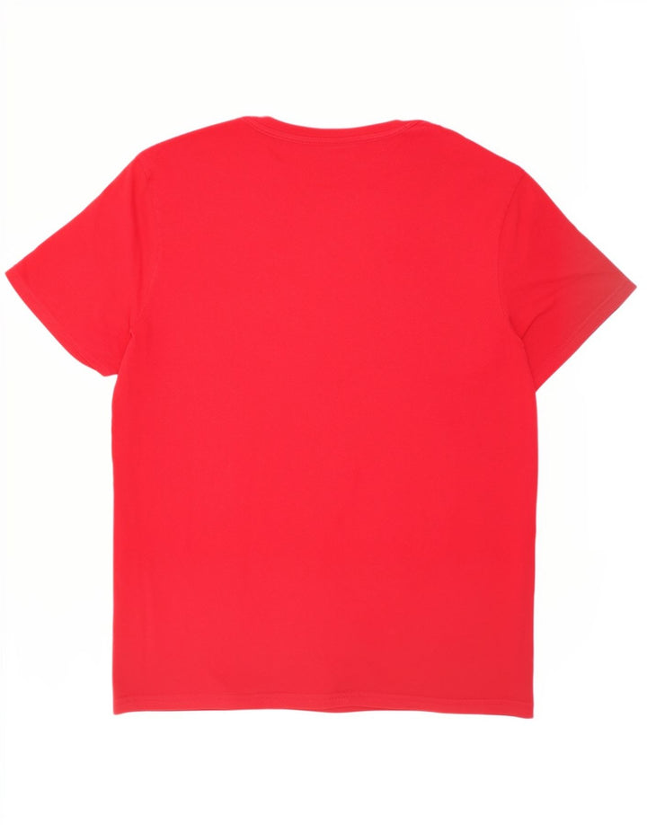 Tommy Hilfiger Camiseta masculina gráfica Top XL Vermelho