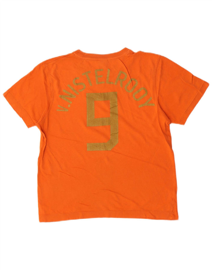 Camiseta Nike Masculina Graphic Top UK 39/41 Médio Laranja