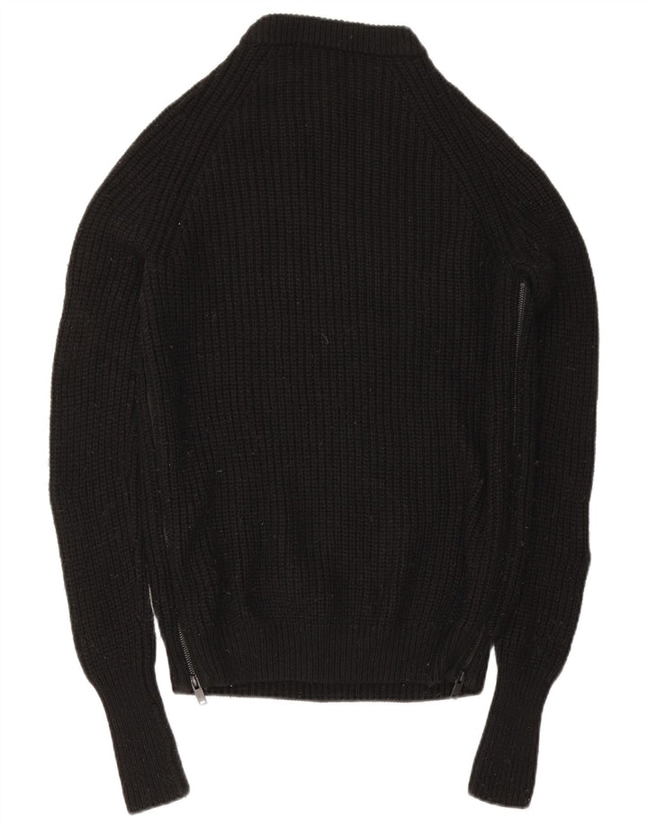 Cos Suéter masculino com gola redonda XS lã preta