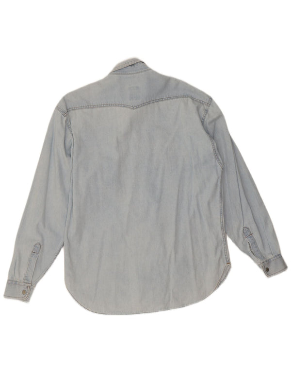 Casucci Camisa Masculina Pequena Azul