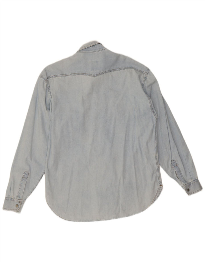 Casucci Camisa Masculina Pequena Azul