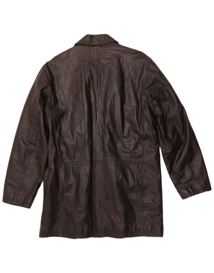Casaco de couro masculino CONBIPEL IT 52 XL couro preto
