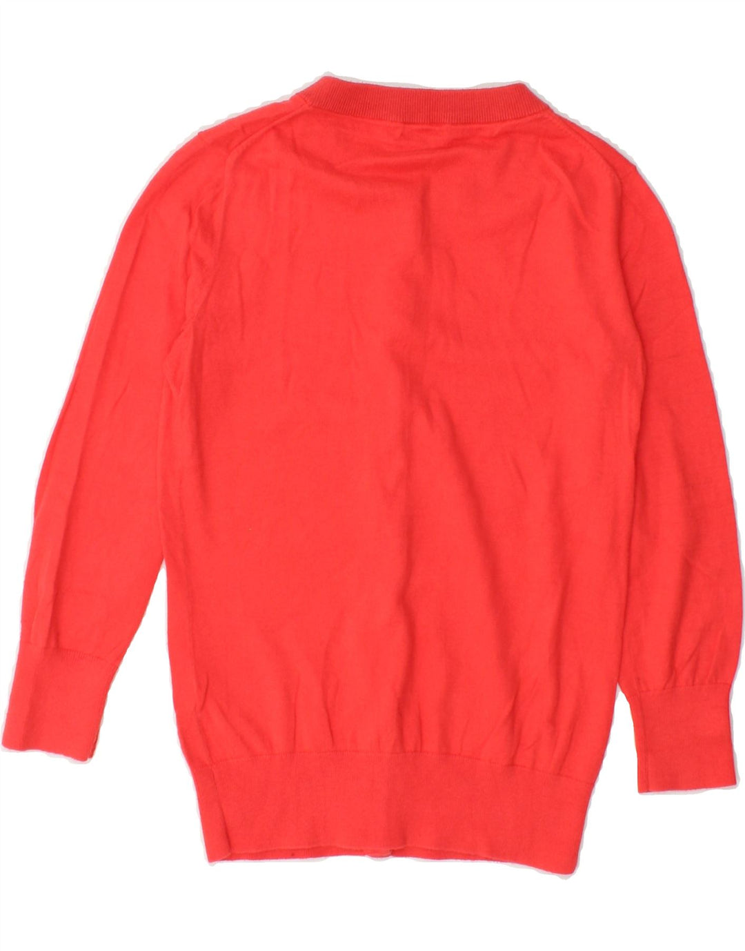 J. CREW Womens Cardigan Sweater UK 2 2XS Red Cotton Vintage J. Crew and Second-Hand J. Crew from Messina Hembry 