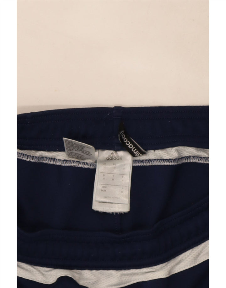 Calça de treino masculina Adidas Climacool médio azul marinho poliéster