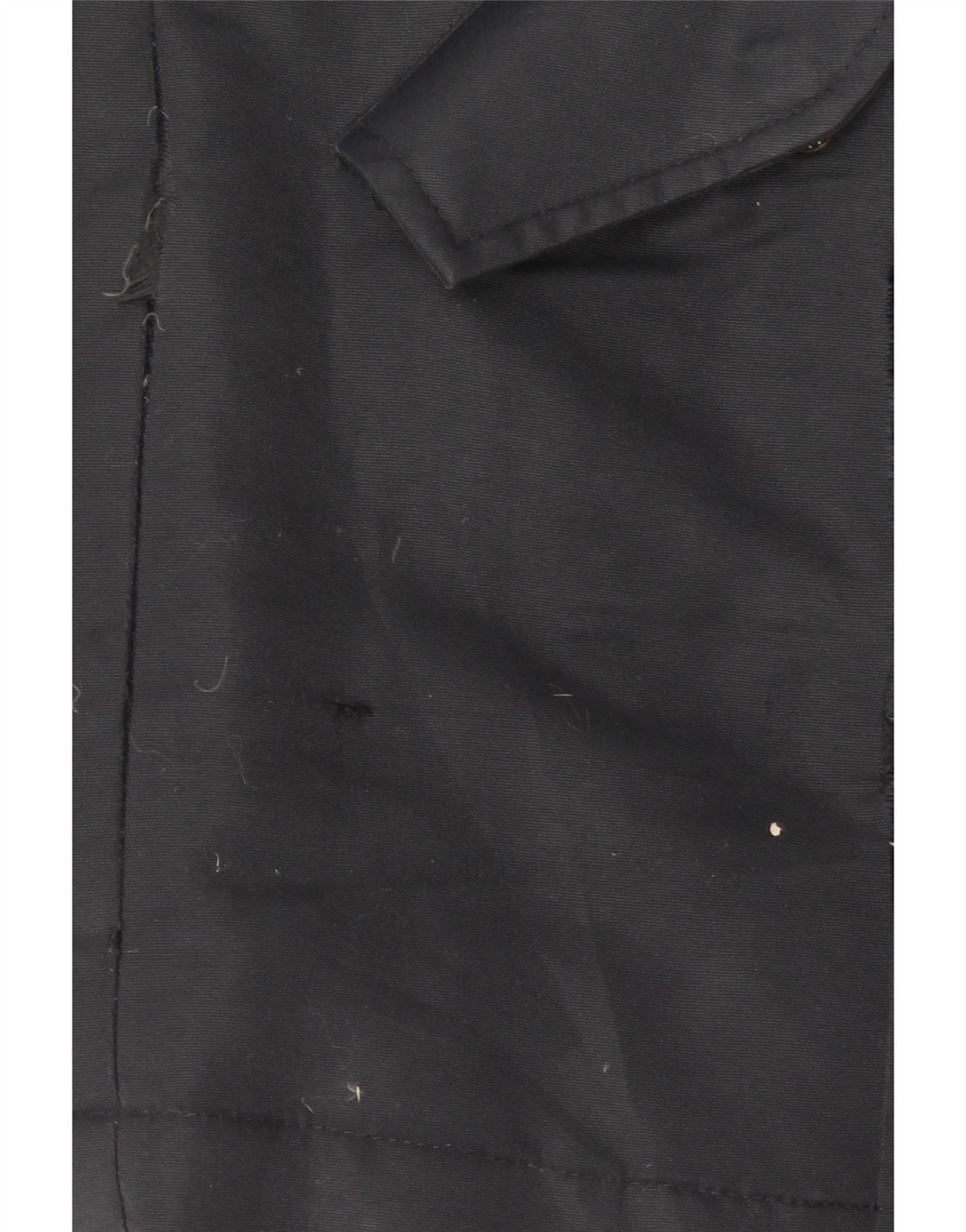 Jaqueta feminina acolchoada com capuz Refrigiwear UK 16 grande poliéster azul marinho