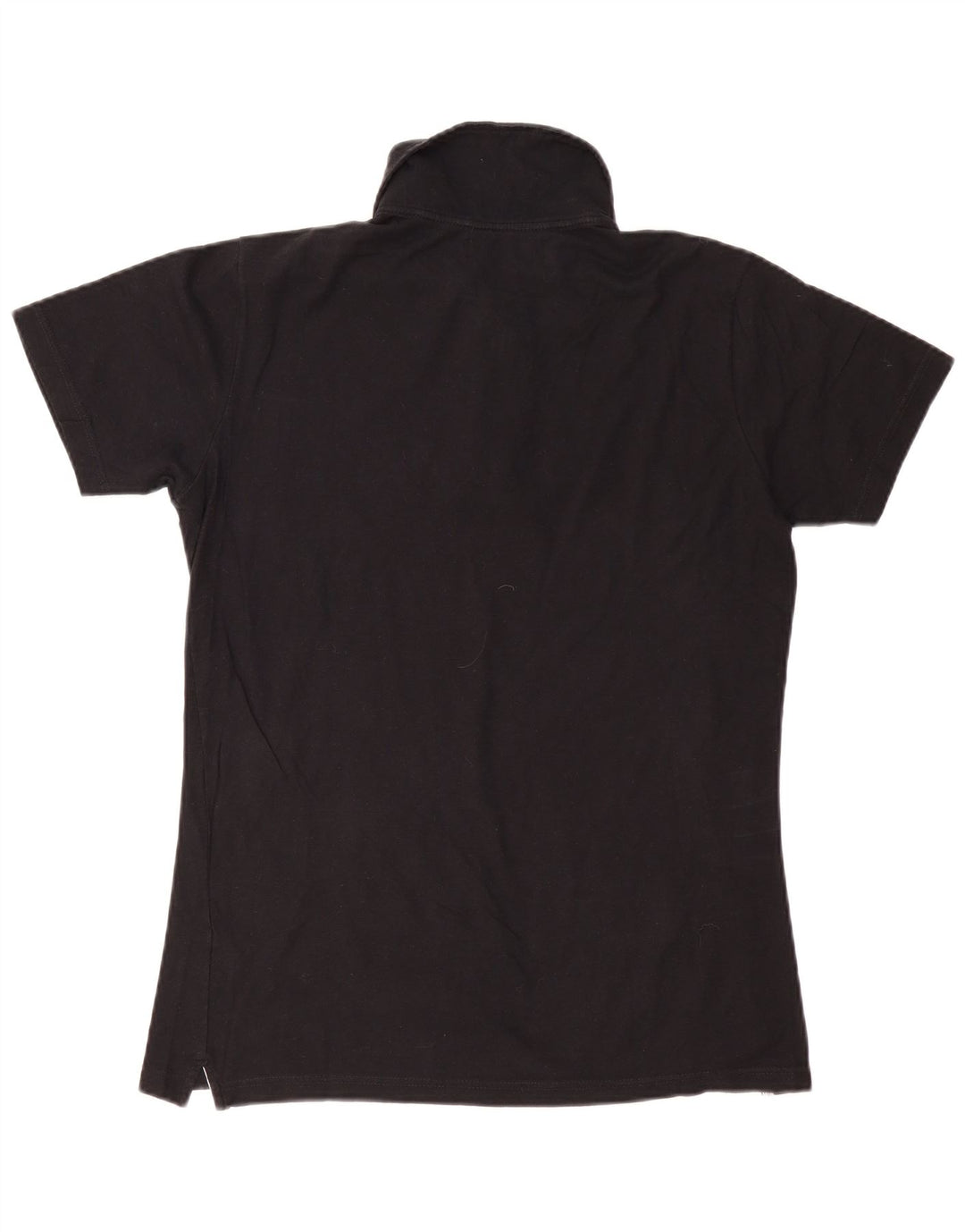 Camisa polo masculina Rifle grande algodão preto