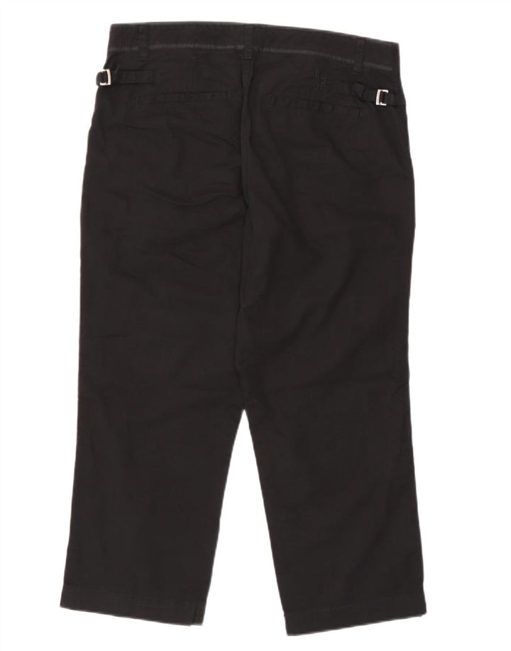 Calça Capri Feminina Diesel W34 L22 Algodão Preto