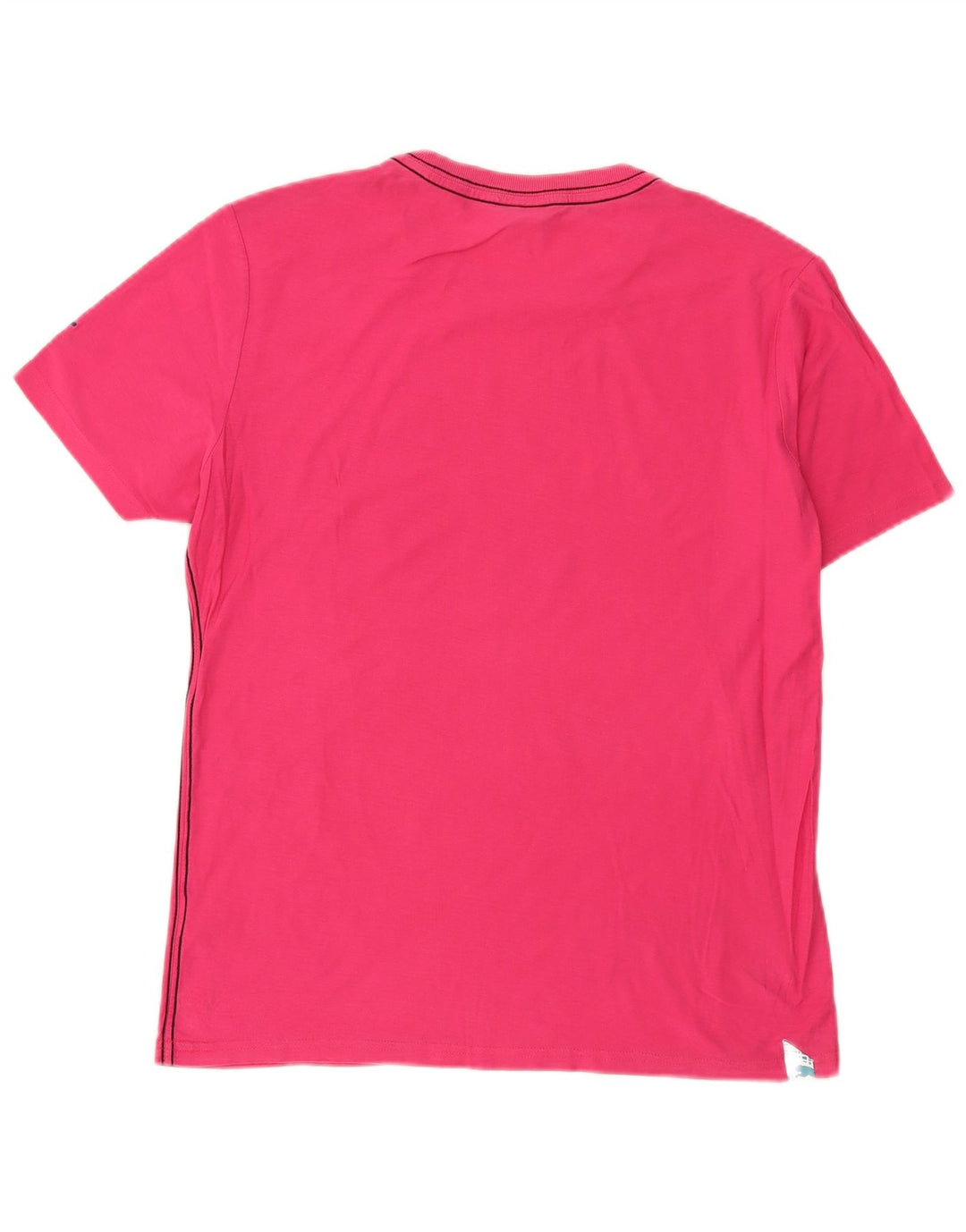Puma Camiseta Masculina Graphic Top Médio Algodão Rosa