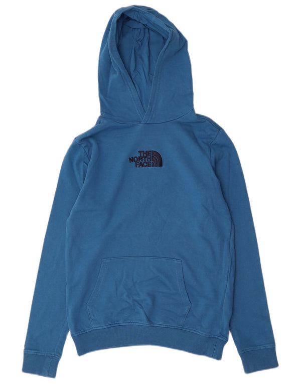 Jumper com capuz The North Face Boys 14-15 anos XL azul algodão