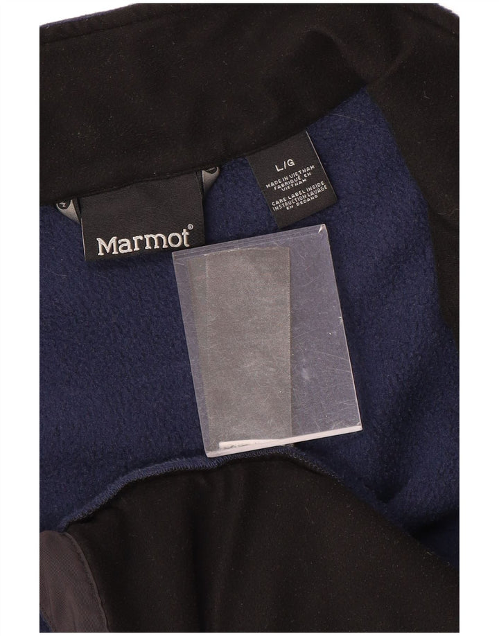 Jaqueta de lã masculina MARMOT UK 40 grande poliéster azul marinho