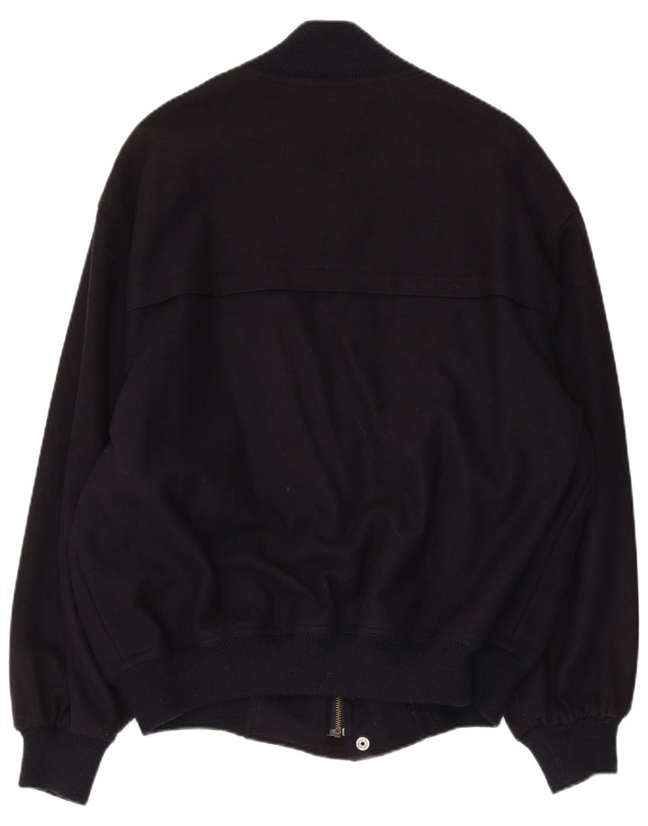 Jaqueta bomber masculina WHITE SAILS IT 54 2XL lã azul marinho