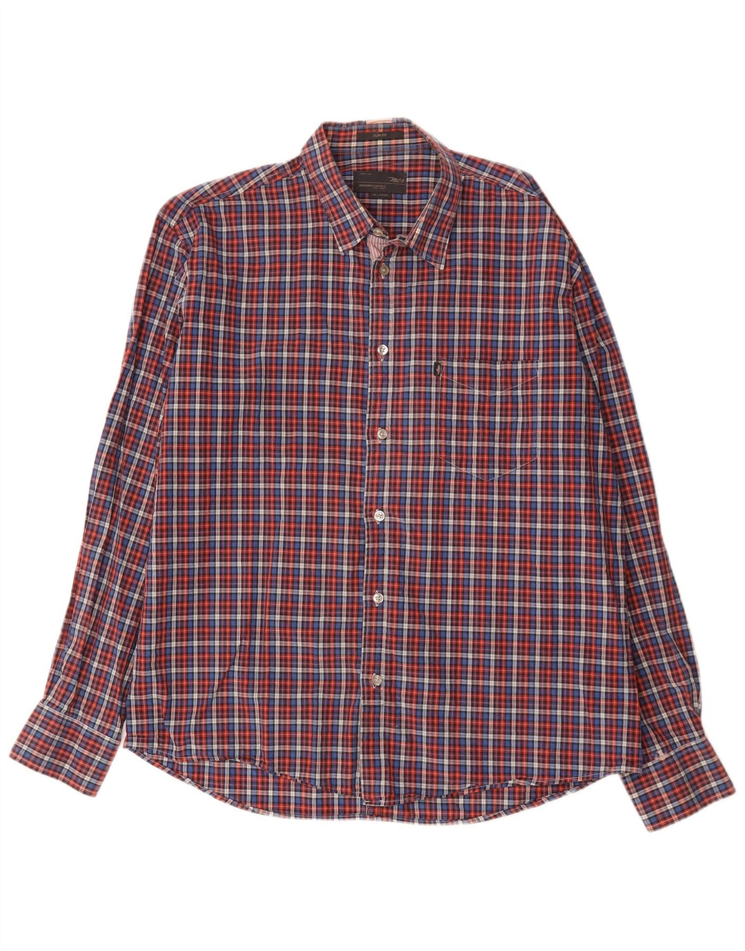 Camisa masculina Marlboro Classics 2XL algodão xadrez multicolorido