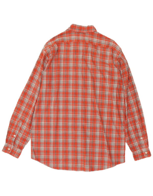 Polo Ralph Lauren Camisa masculina grande xadrez vermelho